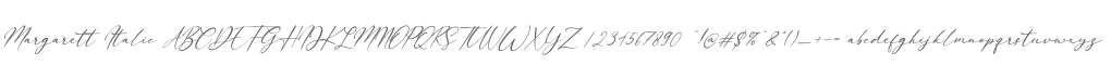 Margarett Italic