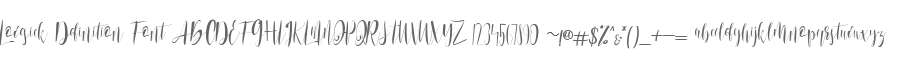 Lovesick Definition Font