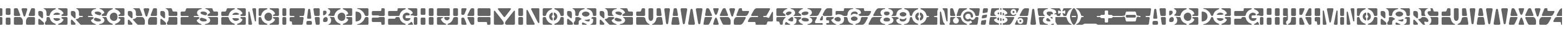 Hyper Scrypt Stencil