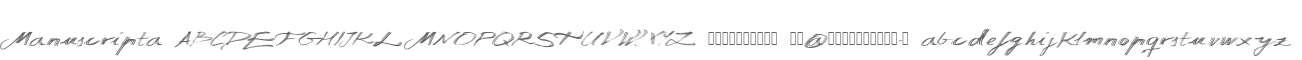 Manuscripta