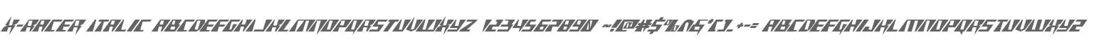 X-Racer Italic