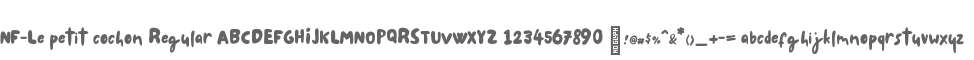 NF-Le petit cochon
