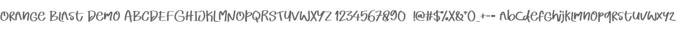 Orange Blast Demo