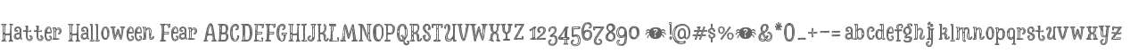 Hatter Halloween Fear