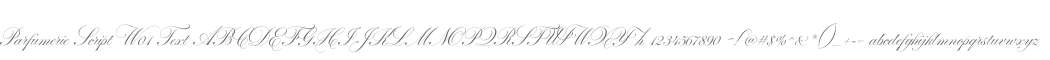 Parfumerie Script W01 Text