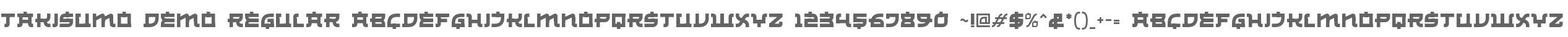 Takisumo Demo