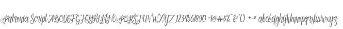 Patronia Script