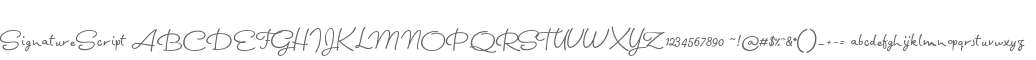 SignatureScript