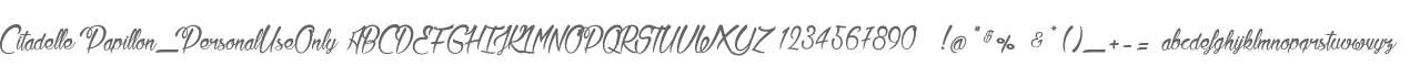 Citadelle Papillon_PersonalUseOnly