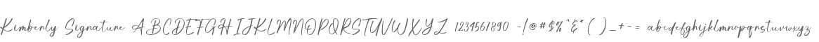 Kimberly Signature
