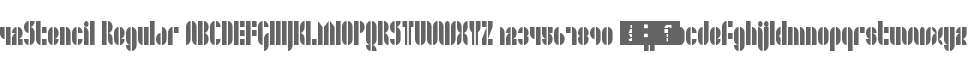 42Stencil Regular
