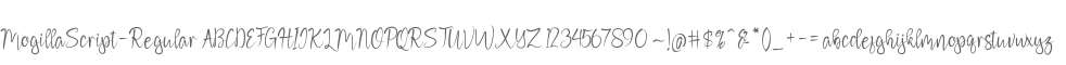 Mogilla Script