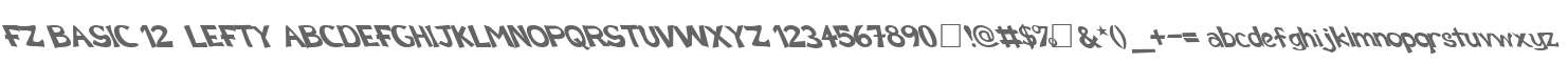 FZ BASIC 12  LEFTY