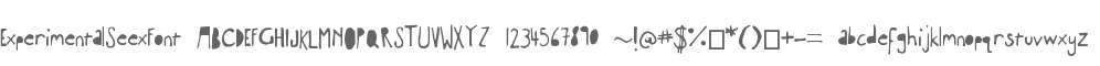 ExperimentalSeexFont