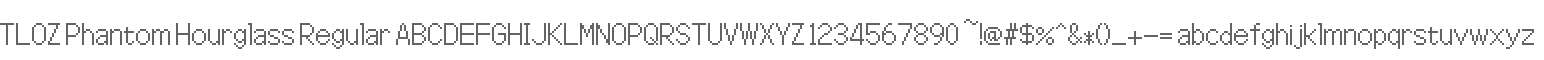 TLOZ Phantom Hourglass Regular