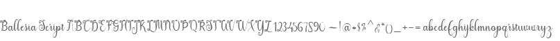 Ballesia Script