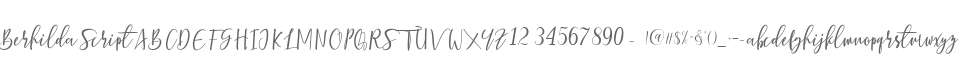 Berhilda Script
