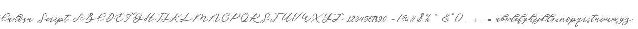 Cadosa Script