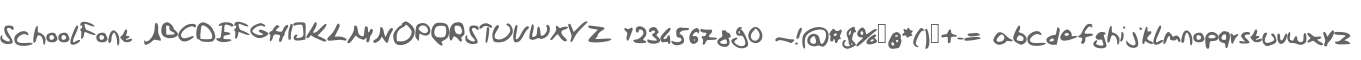 SchoolFont