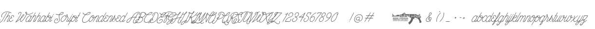 The Wahhabi Script Condensed