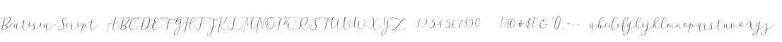 Beatisia-Script
