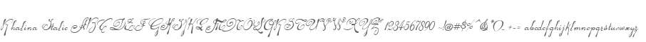 Rhalina Italic