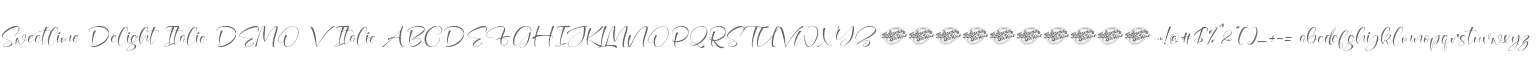 Sweetlime Delight Italic DEMO V