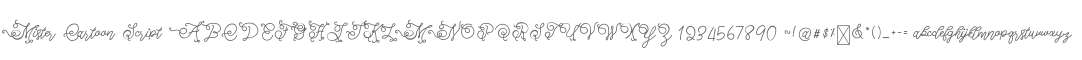 Mister Cartoon Script