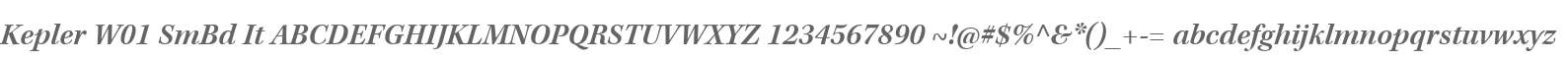Kepler W01 SmBd It