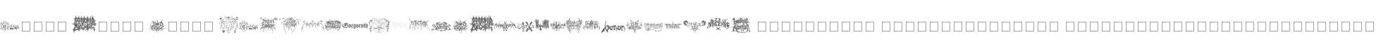 Black Metal Logos