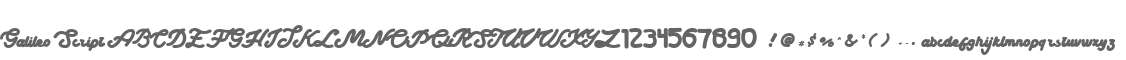Galileo Script