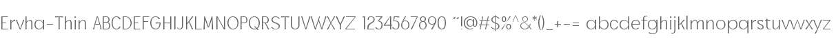 Ervha Thin