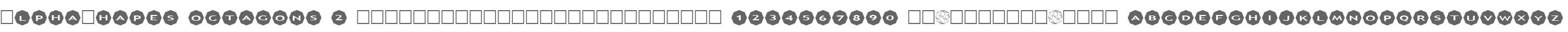 AlphaShapes octagons 2