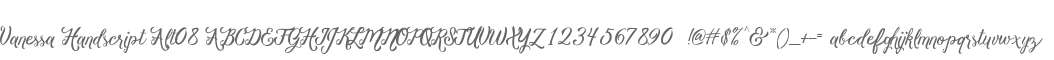 Vanessa Handscript Alt08
