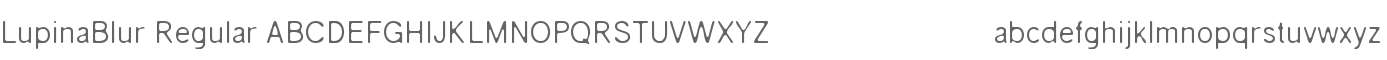 Lupina Blur Demo