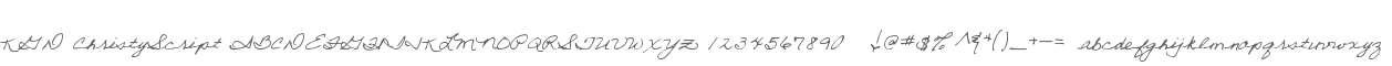 KGD ChristyScript