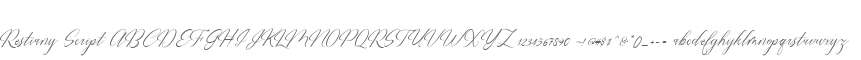 Restiany Script