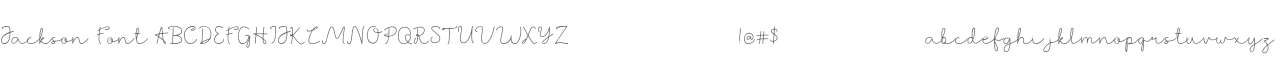 Jackson Font