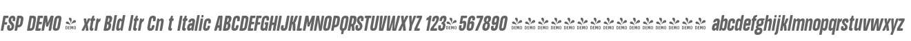FSP DEMO - xtr Bld ltr Cn t