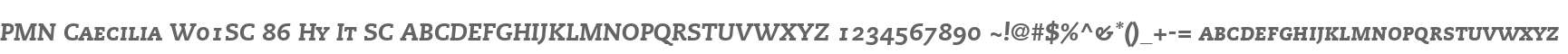 PMN Caecilia W01SC 86 Hy It SC
