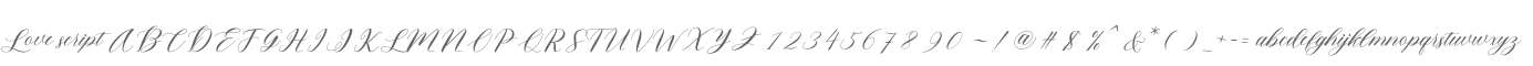 Love script