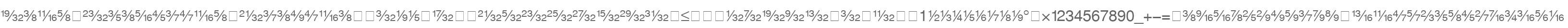 Sans Fractions Diagonal W95