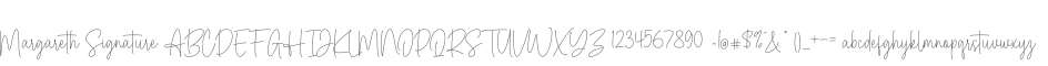 Margareth Signature