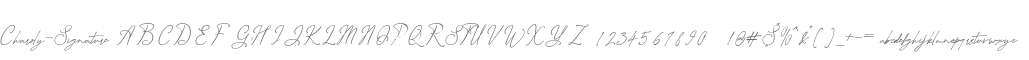 Charoly Signature