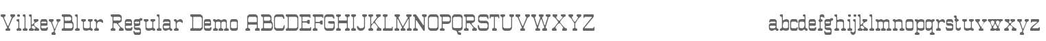 Vilkey Blur Demo