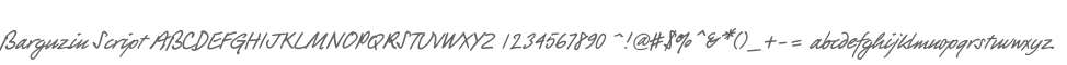 Barguzin Script