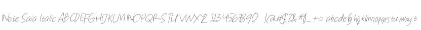 Note Saia