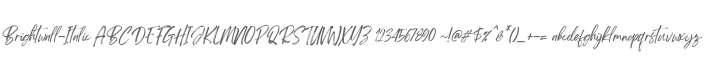 Brightwall-Italic