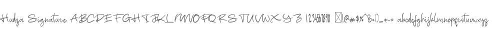 Hudza Signature