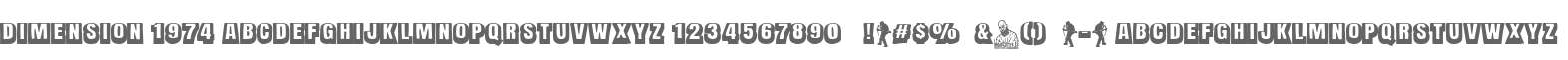 dimension 1974
